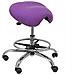 T16bali82 ergo - sgabello Ergonomico E Sordità Girevole, Colore: Viola - Foto miniatura 1