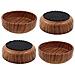 4x Base Di Gomma Castor Cups - Non Slip - Proteggi Il Tuo Pavimenti E Prevenire Mobili Di Rotolamento Da - Foto miniatura 1
