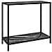 Tavolo Consolle Nero 80x35x75 Cm In Vetro Temperato - Foto miniatura 1