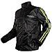 Giacca Antiacqua Moto Antipioggia Impermeabile Tuta Con Cappuccio Fluo Xs - Foto miniatura 3