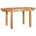 Set Salotto da Giardino 3 pz Design Curvo in Massello di Teak - Foto miniatura 7