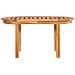 Set Salotto da Giardino 3 pz Design Curvo in Massello di Teak - Foto miniatura 8