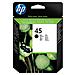 51645aE#241 Cartuccia Ink Originale 45 Nera per HP Designjet 700 HP Photosmart 1000HP Officejets Pro 1150c / 1170c / 1175c Capacità 930 Pagine - Foto miniatura 1