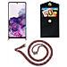 Cadorabo Catena Di Telefoni Cellulari Compatibile Con Samsung Galaxy A51 In Colorful Parrot - Coperchio Protettivo In Silicone Con Anelli D'oro, Cinturino In Corda E Custodia Staccabile - Foto miniatura 7