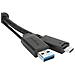 Kit cavo USB - Viti a Serraggio Manuale - Nero - Foto miniatura 8
