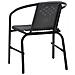 Sedie Da Giardino 6 Pz In Plastica Rattan E Acciaio 110 Kg - Foto miniatura 4