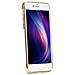 Elctro Slim Custodia Tpu Silicone Cover Case Per Huawei P Smart (2019) Trasparente Gold - Foto miniatura 3