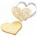 Kit Tagliabiscotti Cuore + 2 Penne Al Cioccolato Blu Notte E Blu Pastello - Foto miniatura 1