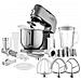 Robot da cucina Potenza 1500w Materiale Metallo /inox, Colore Nero - Foto miniatura 3