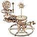 Puzzle 3d Tellurion Meccanico - Kit Modello Del Sistema Solare Planetario Da Assemblare - Puzzle 3d In Legno Terra E Luna Per Adulti E Bambini - Kit Modello Puzzle 3d Di Astronomia Rotante - Foto miniatura 1