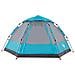 Tenda Da Campeggio Cabina 4 Persone Blu A Rilascio Rapido - Foto miniatura 3