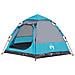 Tenda Da Campeggio Cabina 4 Persone Blu A Rilascio Rapido - Foto miniatura 5
