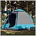 Tenda Da Campeggio Cabina 4 Persone Blu A Rilascio Rapido - Foto miniatura 9