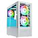 Case Observatory MX Glass Midi Tower ATX, Micro-ATX, Mini-ITX 2 Porte USB 3.2 Colore Bianco (Finestrato) - Foto miniatura 1