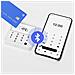 LETTORE POS PAGAMENTI MOBILE BLUETOOTH C /BASE RICARICA - Foto miniatura 2