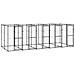 Lusso Casadino -  Gabbia Per Cani Da Esterno In Acciaio 12,1 M² - Foto miniatura 2