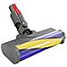 Spazzola Rivelatrice Di Polvere Verde Compatibile Con Dyson V10 Slim /v12 Slim Xb Giallo Blu In Morbido Velluto - Foto miniatura 1