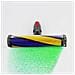 Spazzola Rivelatrice Di Polvere Verde Compatibile Con Dyson V10 Slim /v12 Slim Xb Giallo Blu In Morbido Velluto - Foto miniatura 2