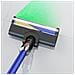 Spazzola Rivelatrice Di Polvere Verde Compatibile Con Dyson V10 Slim /v12 Slim Xb Giallo Blu In Morbido Velluto - Foto miniatura 3