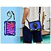 Custodia Per Ipad Mini 6 8.3"" Con Supporto E Tracolla Blu - Foto miniatura 2