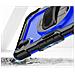 Custodia Per Ipad Mini 6 8.3"" Con Supporto E Tracolla Blu - Foto miniatura 3