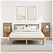 Armadietto per letto con cassetto 2 pcs rovere artigianale - Foto miniatura 4