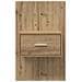 Armadietto per letto con cassetto 2 pcs rovere artigianale - Foto miniatura 7