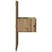 Armadietto per letto con cassetto 2 pcs rovere artigianale - Foto miniatura 8