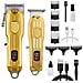 Set Tagliacapelli Elettrico Professionale - Regolabarba Ricaricabile Usb Senza Fili - Foto miniatura 1