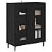 Credenza Rovere Nero 69,5 x 34 x 90 cm Legno multistrato - Foto miniatura 3