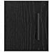 Credenza Rovere Nero 69,5 x 34 x 90 cm Legno multistrato - Foto miniatura 9