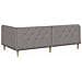 Cornice del letto ad angolo Talpa 90 x 190 cm Tessuto - Foto miniatura 7