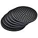 Set Di Sottobicchieri In Silicone Resistenti Al Calore (6 Sottobicchieri + 1 Supporto) - Nero, Tappetini Isolanti Termici - Foto miniatura 4