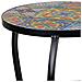 Set 3 Supporti Mosaico E Metallo Neri - Foto miniatura 7