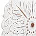Pannello Decorativo In Legno Intagliato Bianco 60x3x60h - Foto miniatura 6