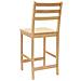 Sedie da pranzo 2 pcs Naturale 40 x 47,5 x 99,5 cm - Foto miniatura 7