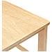 Sedie da pranzo 2 pcs Naturale 40 x 47,5 x 99,5 cm - Foto miniatura 9