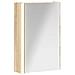 Mobiletto per specchio da bagno Rovere Sonoma 33 x 11,5 x 50 cm - Foto miniatura 1