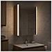 Mobiletto per specchio da bagno Rovere Sonoma 33 x 11,5 x 50 cm - Foto miniatura 2
