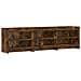 Mobile TV 168 x 33 x 47 cm Rovere Fumo Legno ingegnerizzato - Foto miniatura 1