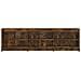 Mobile TV 168 x 33 x 47 cm Rovere Fumo Legno ingegnerizzato - Foto miniatura 3