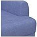Loveseat con bottoni imbottiti Blu jeans 116 x 67 x 80 cm - Foto miniatura 6