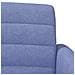 Loveseat con bottoni imbottiti Blu jeans 116 x 67 x 80 cm - Foto miniatura 7