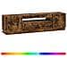 Mobile TV LED Rovere Fumo Legno ingegnerizzato - Foto miniatura 3