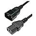 Power Cable Iec (c14) / Iec (c13) 10a 2.5mt (pdu / Ups To Server) - Foto miniatura 1