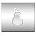 Silk Mousepad - Pear - Foto miniatura 1
