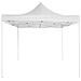 Gazebo Pieghevole Professionale Con Telo Impermeabile M 3x3 Bianco - F003 - Foto miniatura 1