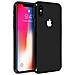 Cover Per Apple Iphone X / Xs In Silicone Flessibile Nero - Foto miniatura 1
