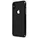 Cover Per Apple Iphone X / Xs In Silicone Flessibile Nero - Foto miniatura 3