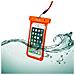 Custodia Impermeabile SplashBag per Smartphone da 6.2'' Colore Arancione - Foto miniatura 1